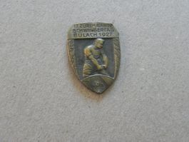 Abz. Brosche ZH Kant. Schwingfest Bülach 1927 Schwingen