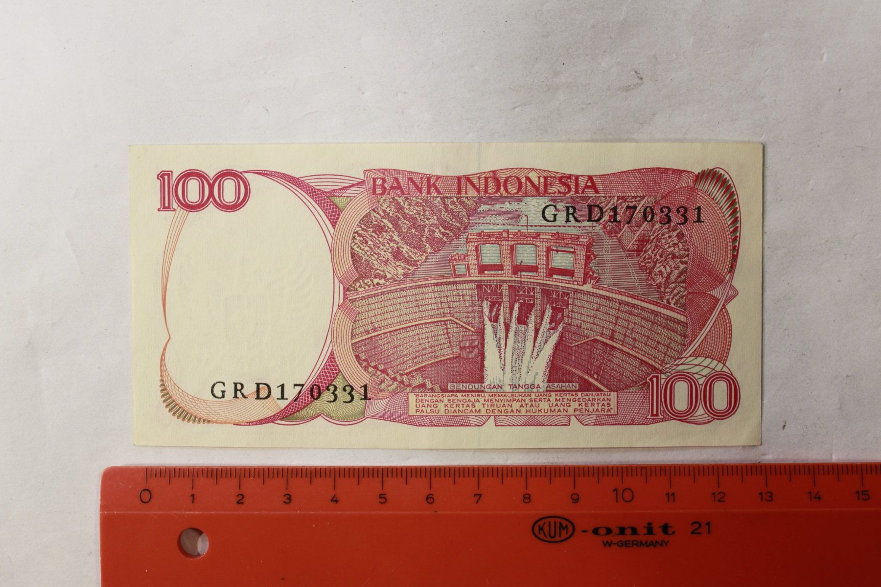 Banconote: 100 rupiah – Usato da La plaine venduto da 7A6T2ME 1