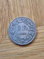 2 Franken 1894 - Silber - Top-Stück - hoher Kat.!