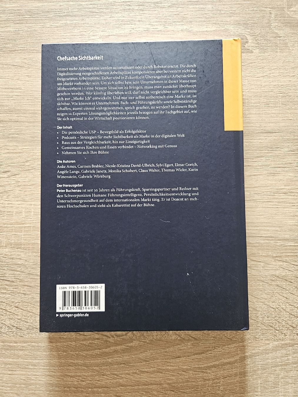 Libri: Chefsache Sichtbarkeit Peter Buchenau – Usato da Ebikon venduto da SecondChance_byM 1