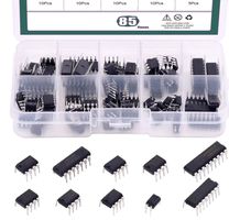 85Stk DIP Analog IC Sortiment in Box Op-Amp LM-Serie Timer