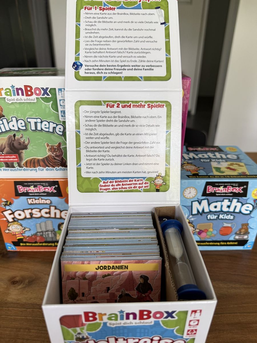 Spiele: 6 x BrainBox – Gebraucht aus St. Gallen von Red-Curry 1