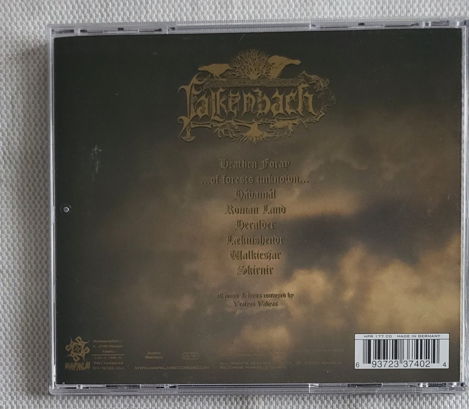 CD: Falkenbach – Usato da Villars-sur-glane venduto da Epsilonhike 1