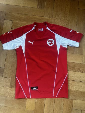 Original Puma Schweiz Nati Trikot EURO 2004