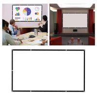 tragbare Projektionswand Projektionswand HD Leinwand 203x152