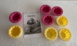 Betty Bossi Fiorini Silikon Puddingförmchen  12-er Set