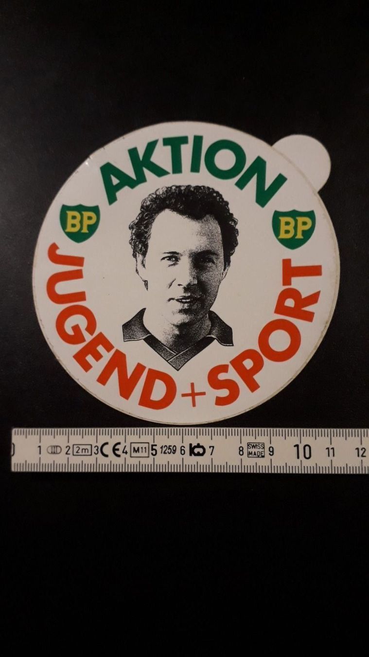 Sticker: Franz Beckenbauer Aufkleber BP – Nuovo (secondo la descrizione) da Wettingen venduto da Sk8ertomda