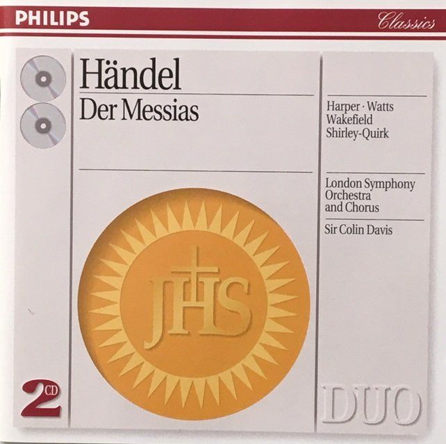 CD: Händel - Der Messias (Colin Davis) – Usato da Grüningen venduto da azulblanco
