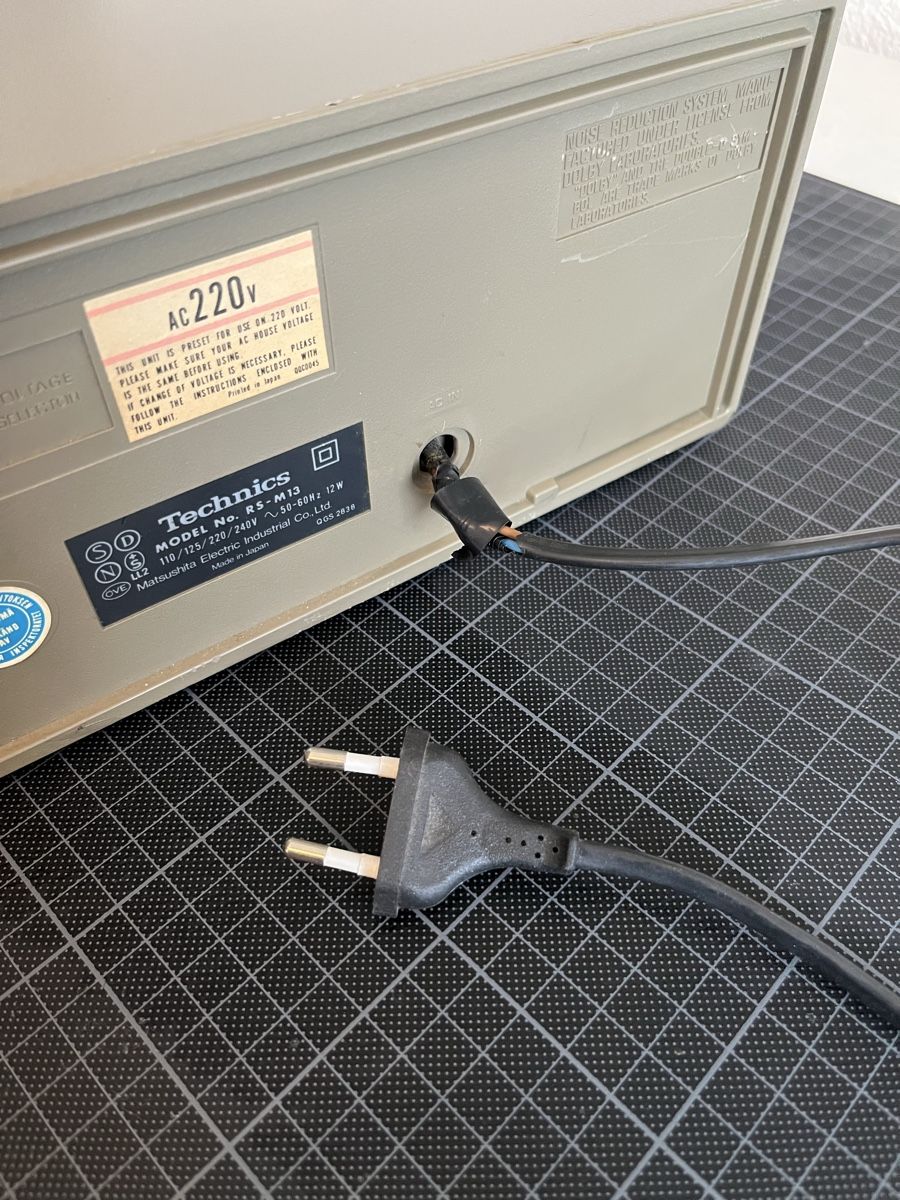 Technics Enregistreurs: Technics M13 Tape Deck – Défectueux à Oftringen par Mastersword 6