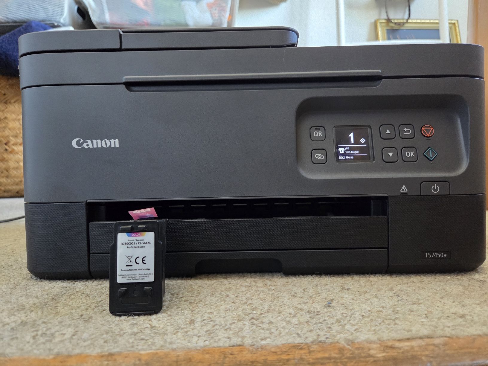 Canon Drucker: Canon Tintenstrahl Drucker TS7450 – Gebraucht aus Grüningen von fla_zwj6