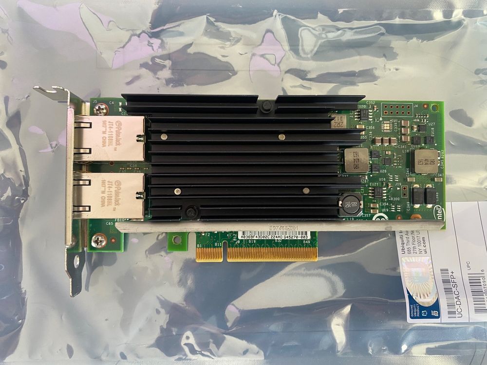 10Gbe 10GBit Intel X540-T2 Carte réseau RJ45 | Kaufen auf Ricardo