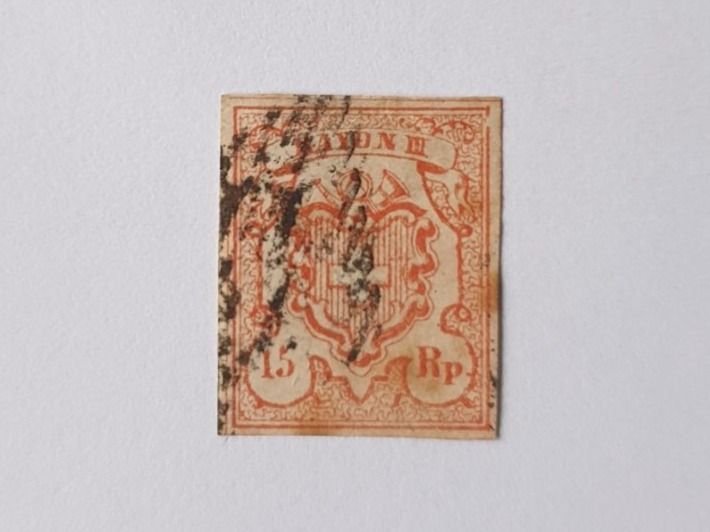 Tutti i francobolli: (320) Bundesmarken 1852 mit Attest – Usato da Schwarzhäusern venduto da Inot3 1