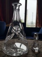 Carafe en crystal (taillé à la main)