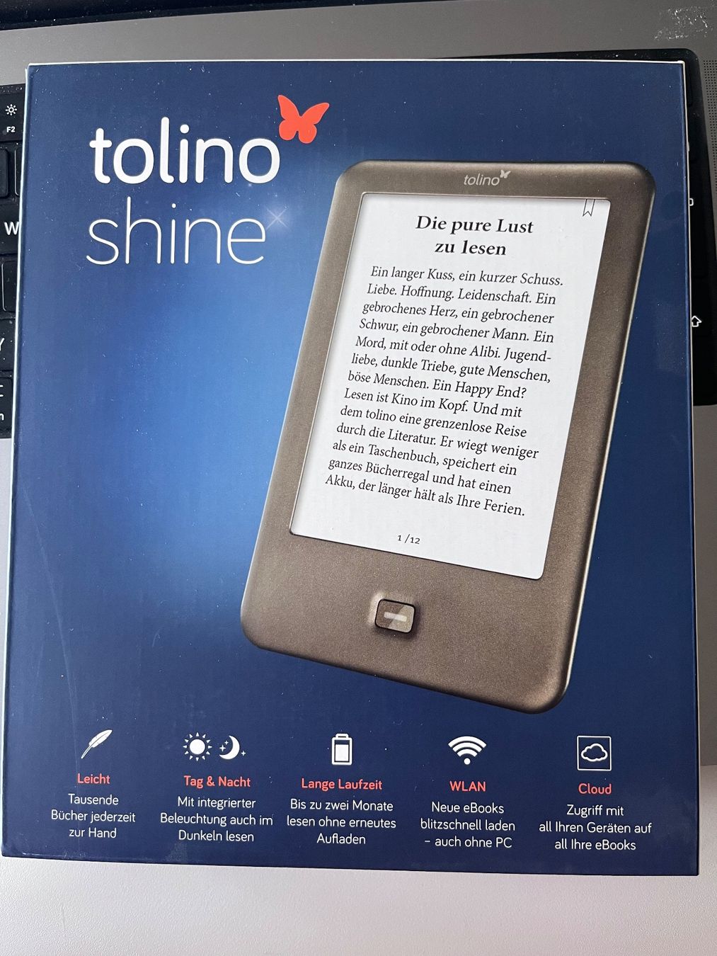 Tolino Tablet PC: Tolino Shine – Usato da Basel venduto da pat_yp5k 2