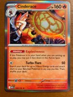 Pokemon Cinderace Holo (Versand gratis)