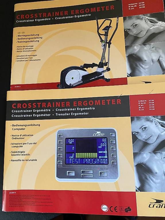 Hometrainer: CROSSTRAINER Ergometro  CRANE – Nuovo (secondo la descrizione) da Sementina venduto da gui_7lch 4