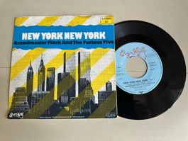 GRANDMASTER FLASH tolle New York Single Hip Hop Electro 80's
