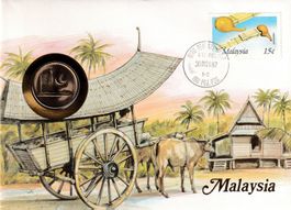 Münzbrief      Malaysia