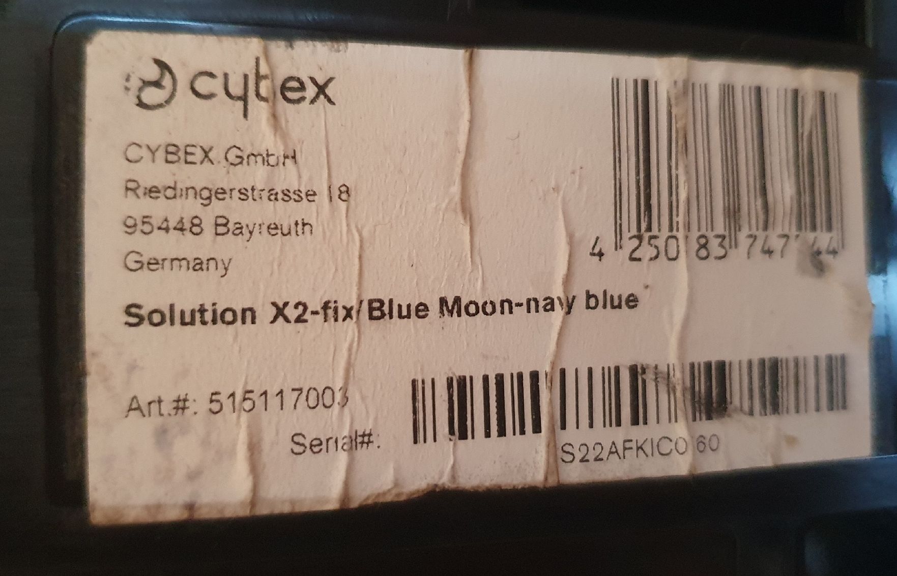 Cybex Seggiolini per auto: CYBEX X-2 Kindersitz – Usato da Pfäffikon ZH venduto da edwinstarr1 4