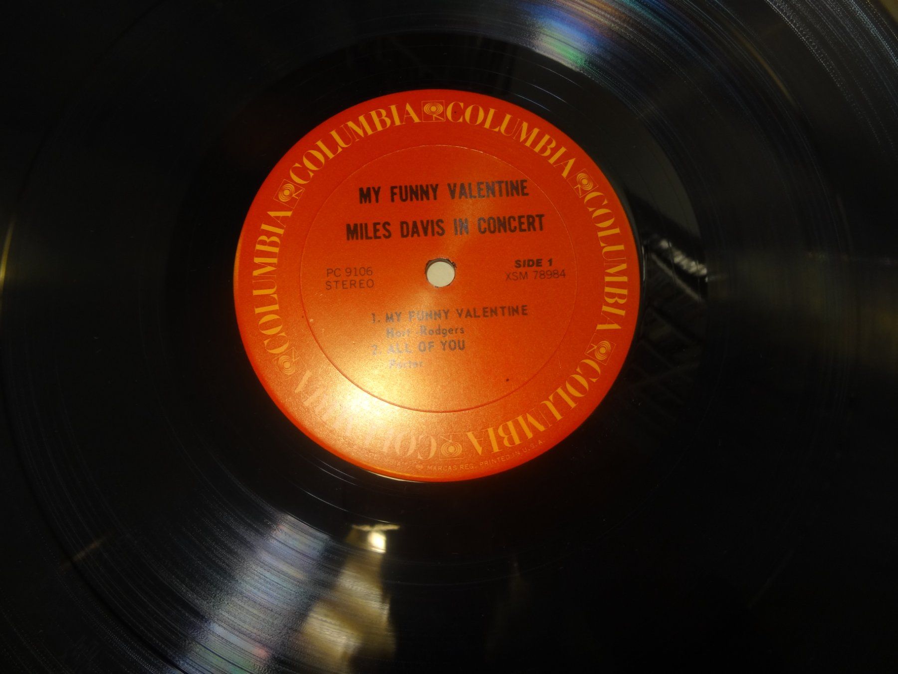 Dischi in vinile: Miles Davis - My Funny Valentine - Lp – Usato da luzern venduto da musicandart 2