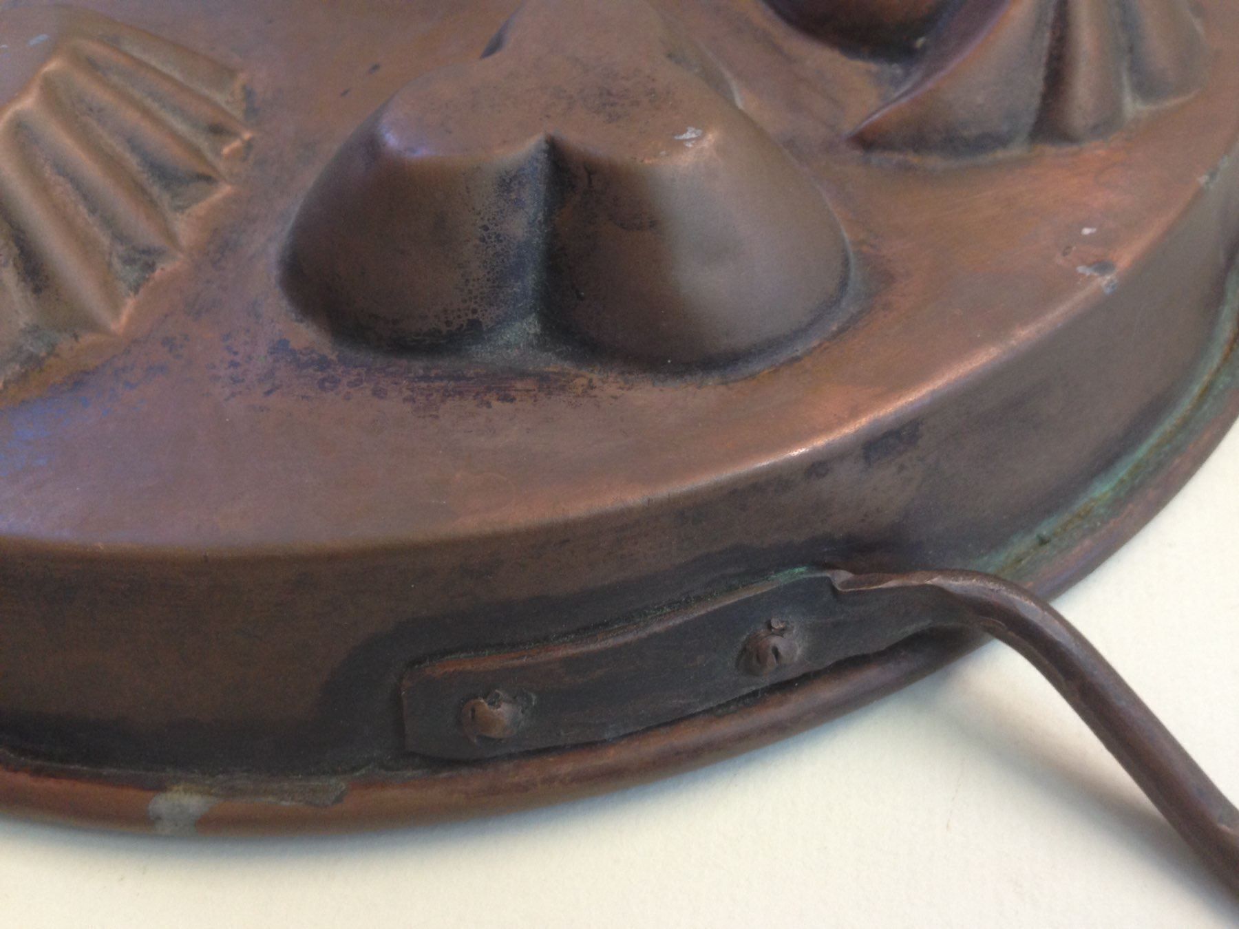 Teglie da forno: Alte Kupfer Kuchenform – Usato da Schaffhausen venduto da vintageville 3