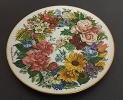 *PORZ. SAMMELTELLER - BLUMEN* U.BAND/DM 26/H 2.5/NR. 6270 E