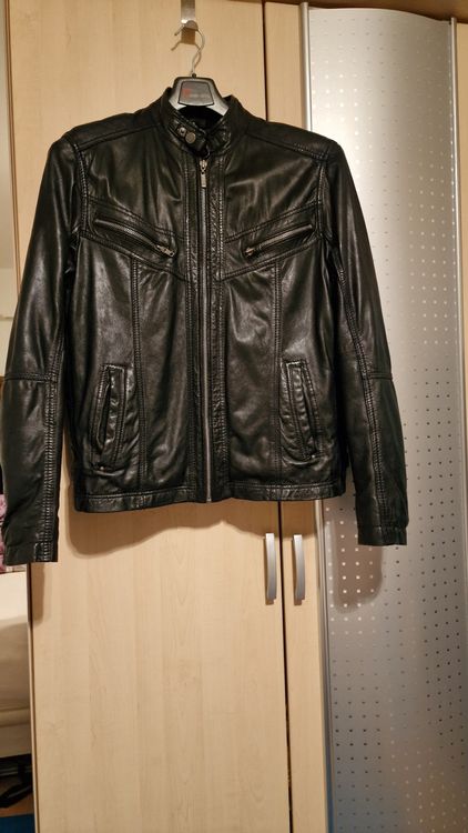 Giacche: Echt Leder Jacke saki Schwarz GR:52 (GÜNSTİG KAUFEN) – Usato da Waldenburg venduto da suzukibl