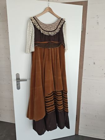 Theater Kleid, Mittelalter Stil Vintage
