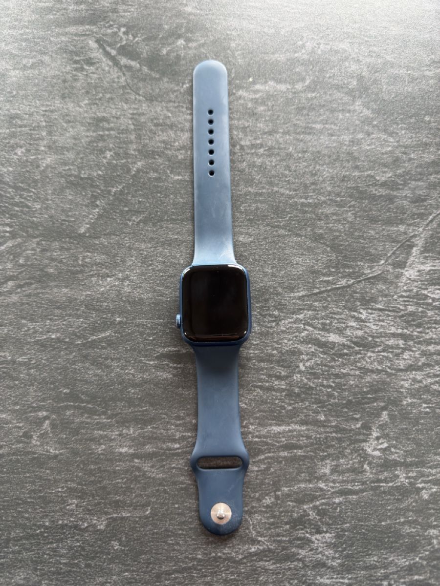 Apple Smartwatch: Apple Watch Series 7 Blau 41mm GPS – Gebraucht aus Thierachern von phipens