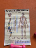 Meridiane & Dorn-Therapie Poster - Ideal für Praxis!