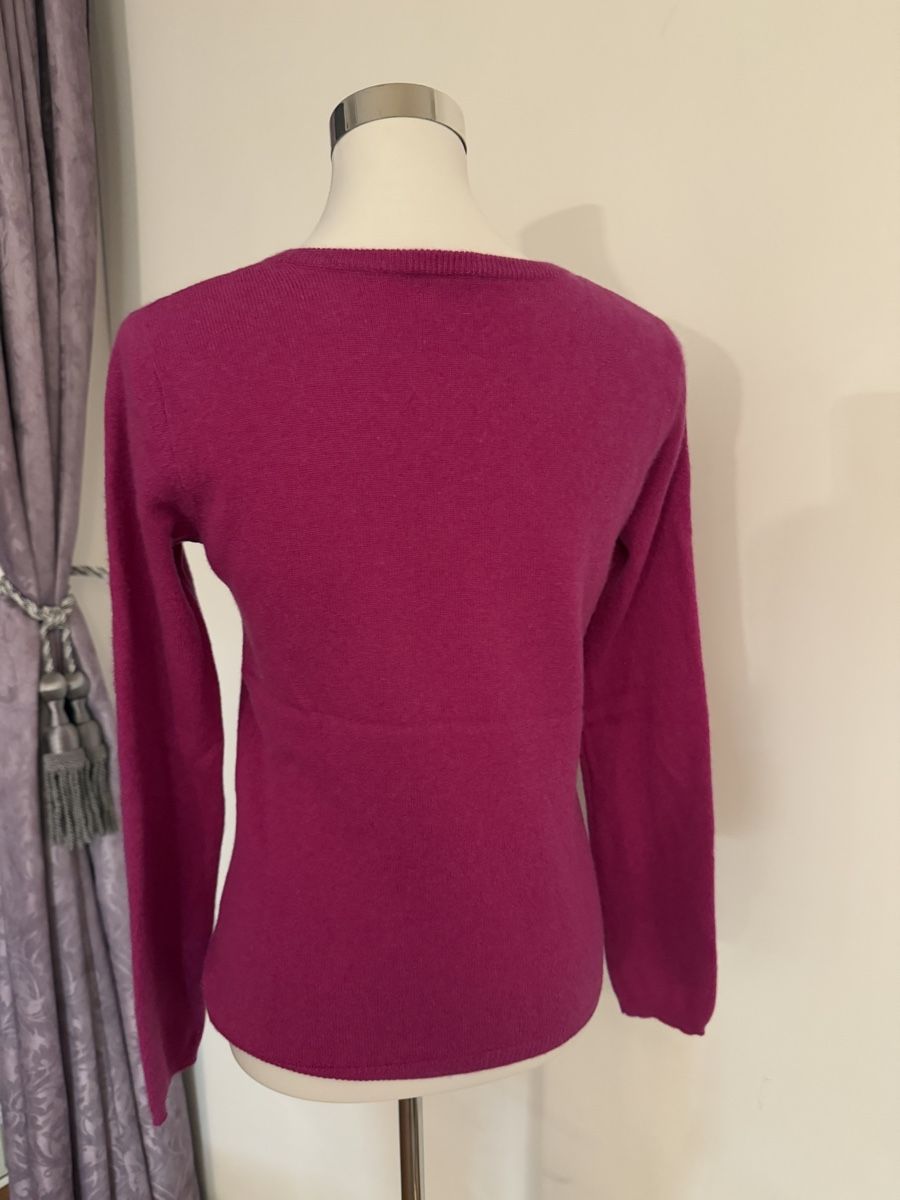 Kaschmirpullover Avenue Foch S pink weich (Gebraucht) in