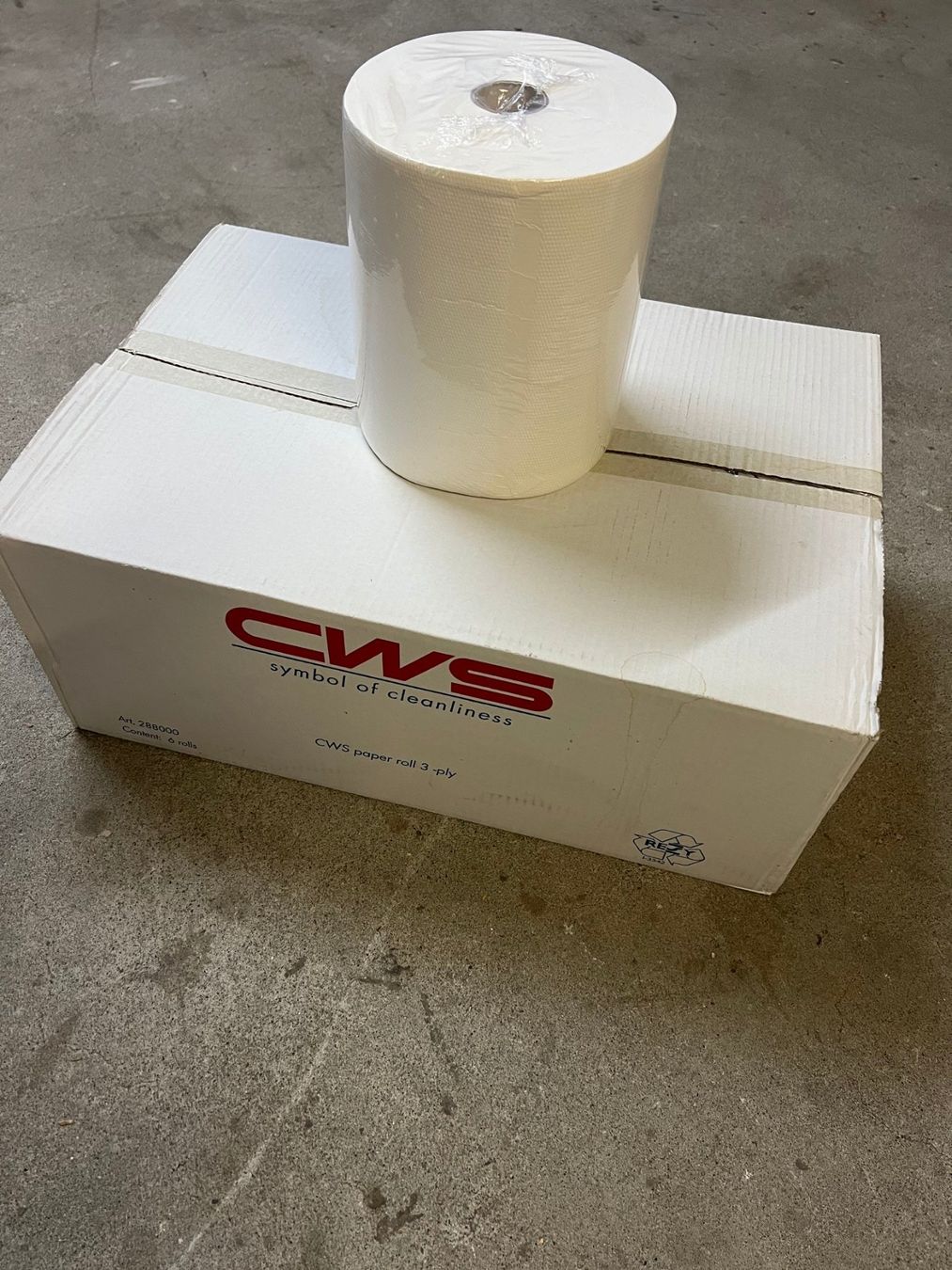 Altro per stoccaggio & trasporto: CWS REINIGUNGROLLEN PAPIER – Nuovo e nell'imballaggio originale da Hägglingen venduto da Supreme65 1