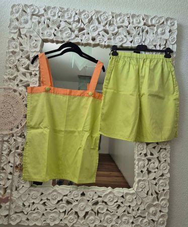 *NEU* PYJAMA 2-TEILIG, FISCHBACHER STOFFE Gr.M, NP 230.-
