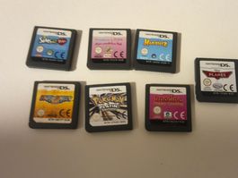 Diverse Nitendo DS Spielmodule / Pokemon Platin etc.