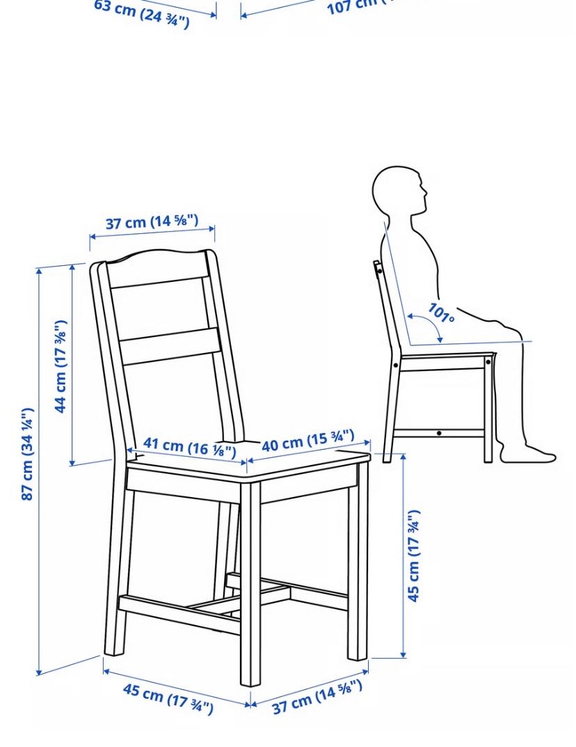 Ikea Set di tavolo e panche: IKEA HÄGERNÄS 1 Tisch & 4 Stühle-Set – Usato da Zürich venduto da nat_pt2d 1