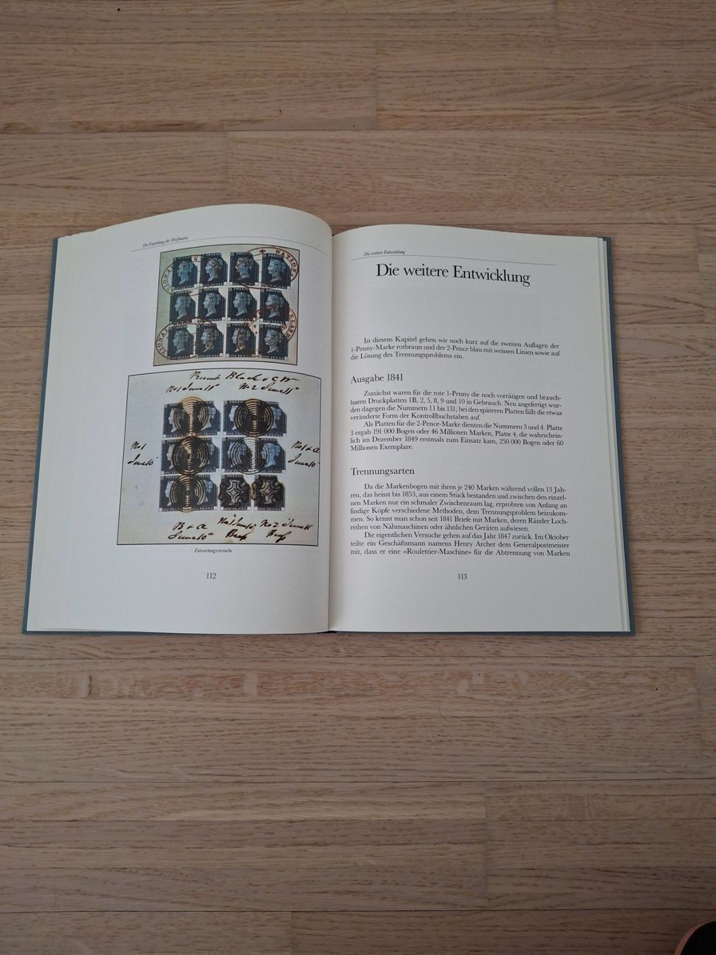 Libri: Buch "Die Entstehung der Briefmarke" – Usato da Dietikon venduto da Hwengi 2