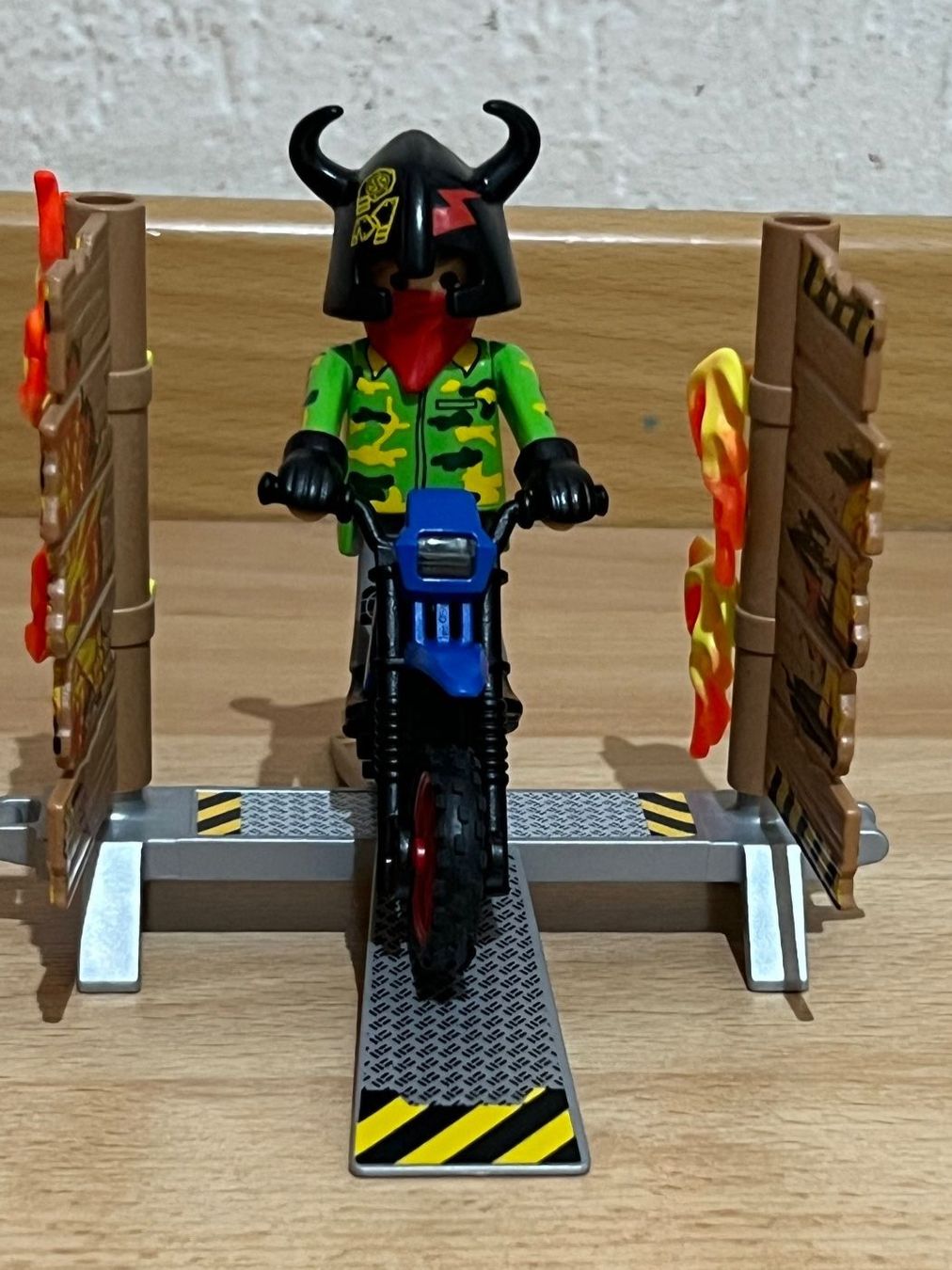 Playmobil Giocattoli: Playmobil Motorrad Töff blau – Usato da Geroldswil venduto da Fisher01 3