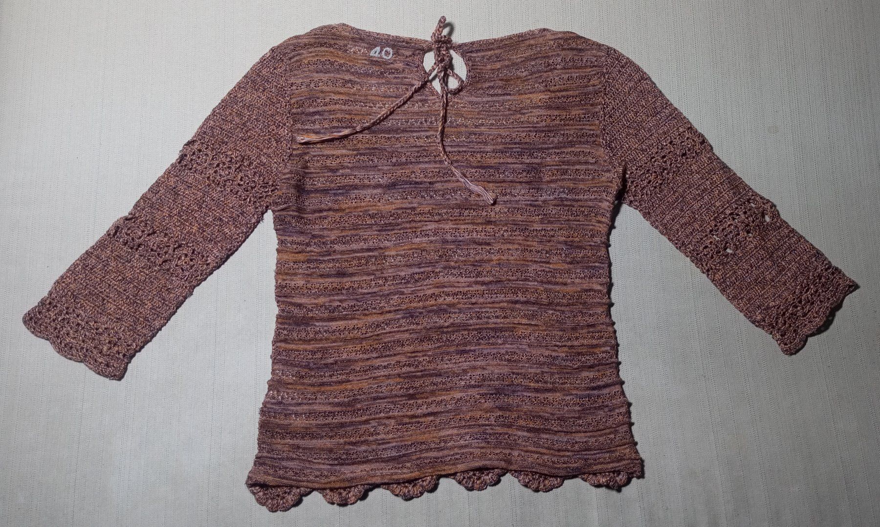 Cover & Protezioni schermo: Odd Molly Strick Pullover Crochet handgehäkelt 3 M zu Nile – Usato da St. Gallen venduto da Hereplaysmusic 6