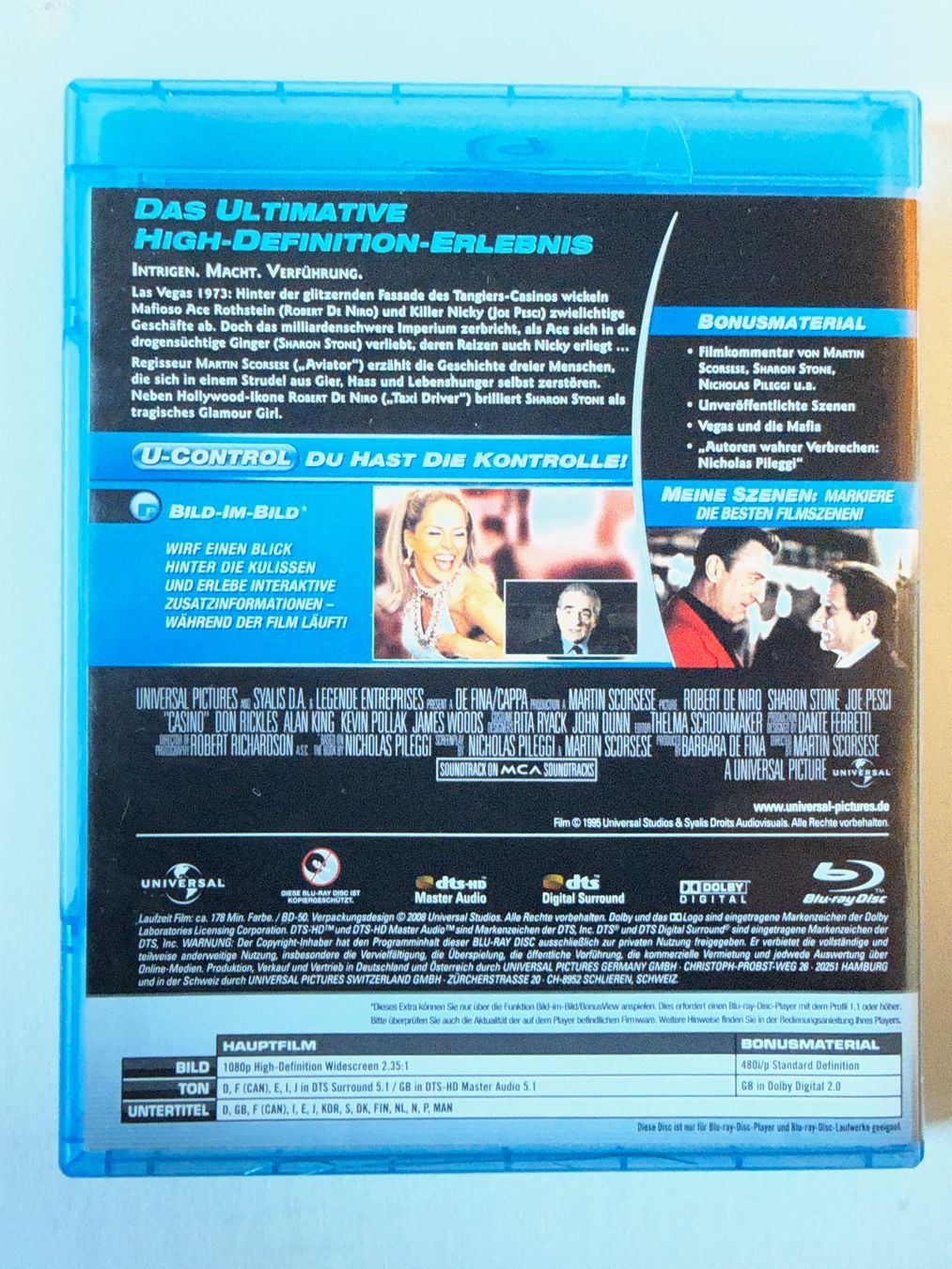 Tutti i DVDs: Blu-Ray Casino – Usato da Gasel venduto da Alter_Ego 1
