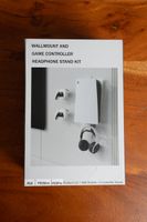 PS5 Wandhalterung Set für PS5 / Slim / Pro + 2 Controllerhal