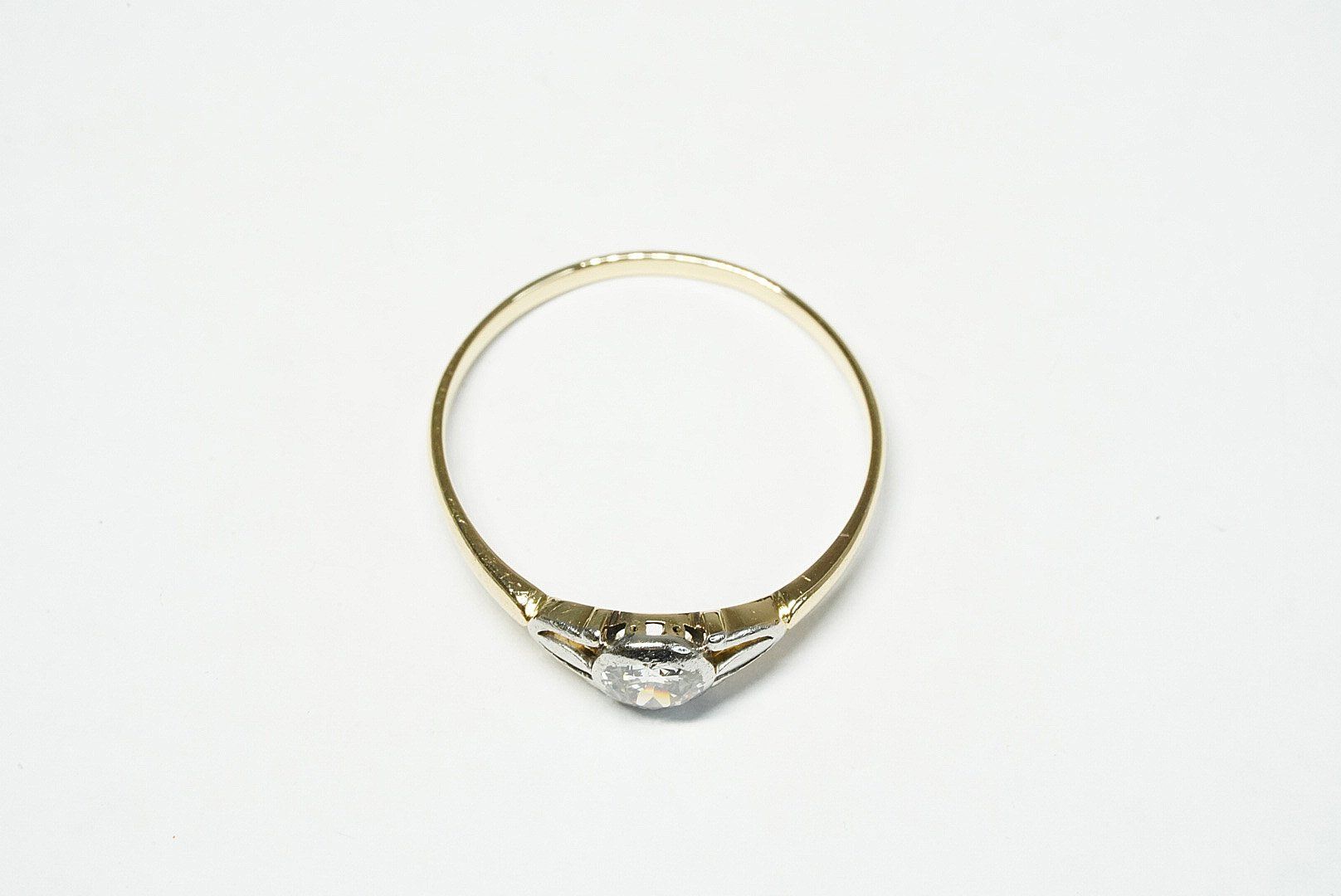 Anelli: Antiker Solitär Fingerring – Usato da Bülach venduto da Re-Jewelled 4
