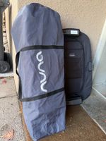 Nuna Reisebett Sena Aire anthrazit mit Tragetasche