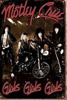 Mötley Crüe Blechschild Metal Rock Band