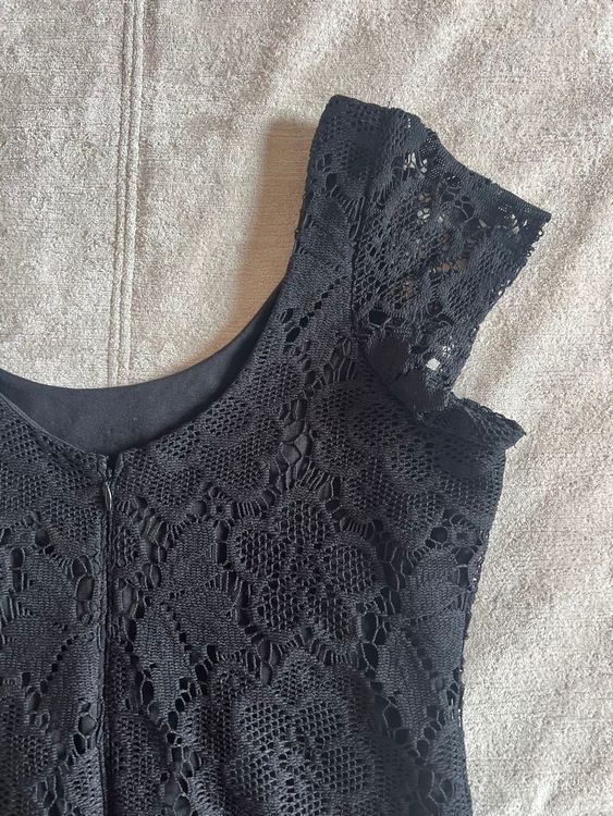Kleider: Robe dentelle noire élégante Snap - taille L  – Gebraucht aus Lausanne von Stephaniesdressing 8