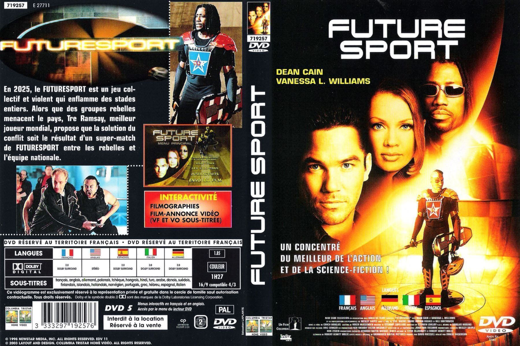 Tutti i DVDs: FUTURE SPORT - En/Fr/D/It/Esp - DVD – Usato da Genève venduto da Cockattoo