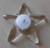 Glasi Hergiswil "Stellina Luce" Kerzenhalter  NEU
