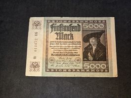 5000 Mark - Deutschland - 1922