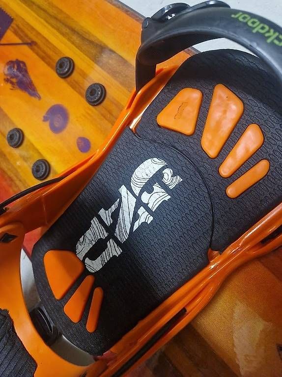 Attacchi: Gnu Mutant snowboard bindings, Size: L – Usato da Dübendorf venduto da Olenaaa 3