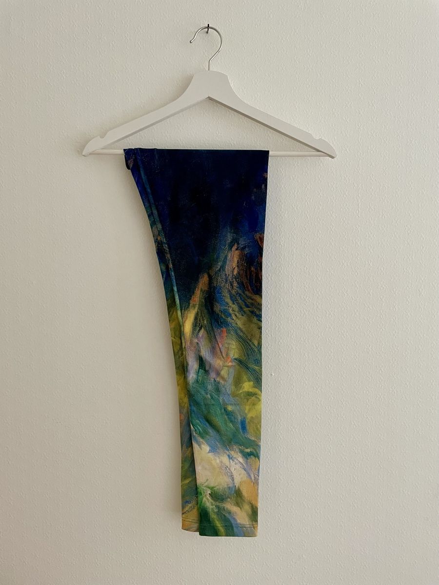 Leggings: Sustainably made leggings with artwork – Usato da Zürich venduto da aidapo 2
