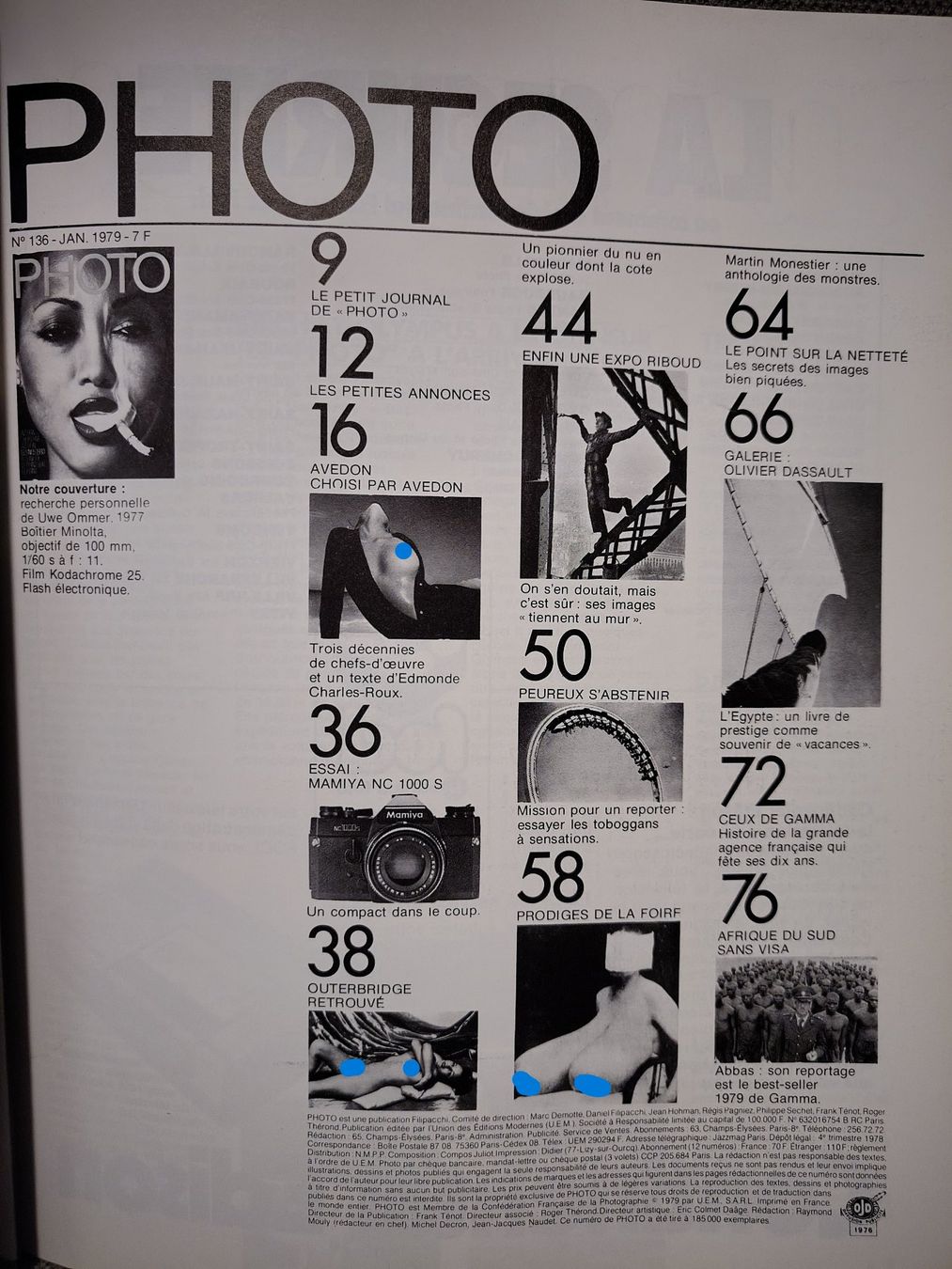 Riviste & Magazine: PHOTO N°136 Janvier 1979 – Usato da Meyrin venduto da Flurrio 1